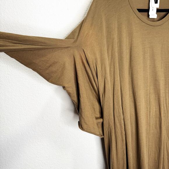 Barbara I Gongini The Black Line Draped Cape Midi Dress Lagenlook Avant-garde - Picture 4 of 12